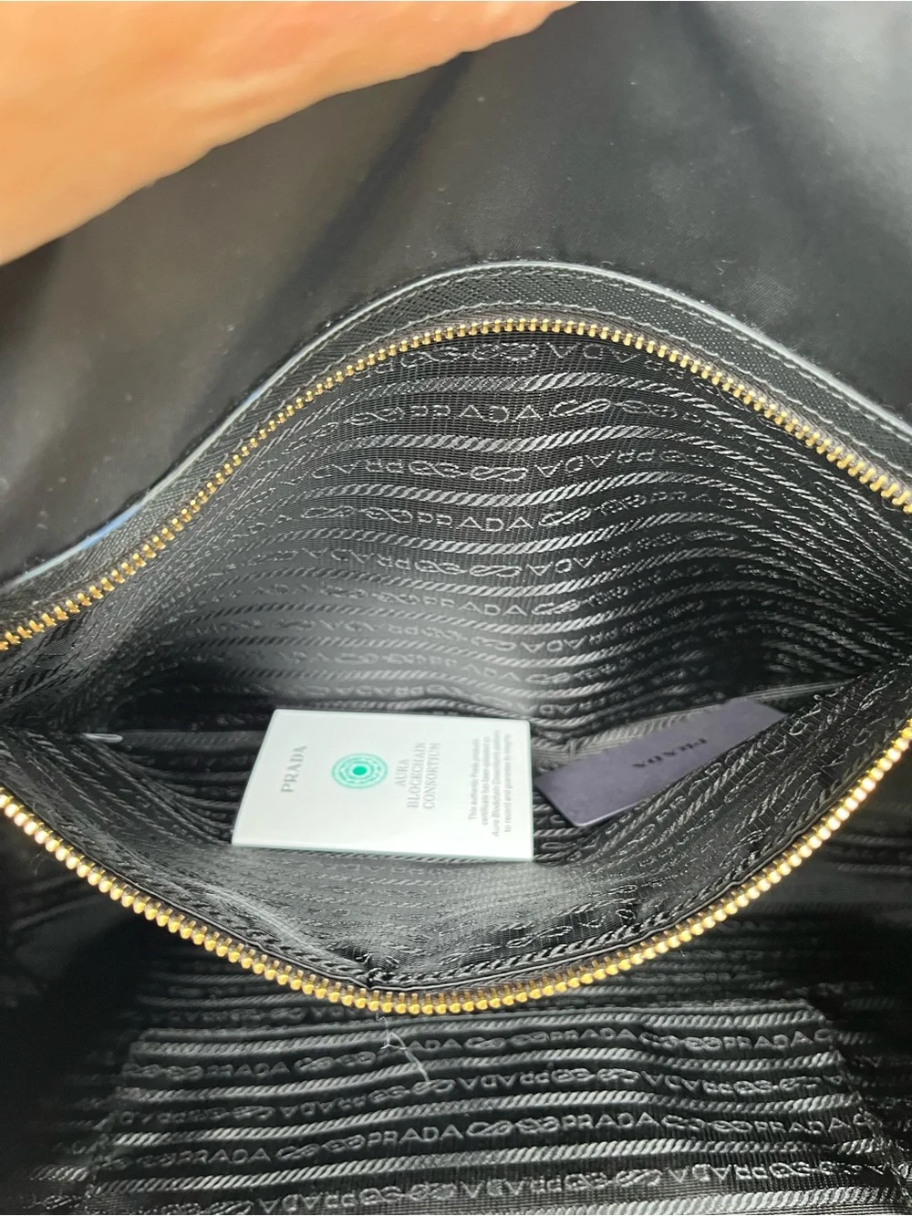 Prada Black 1978 Re-Edition Nylon Shopping Tote Bag - Prada